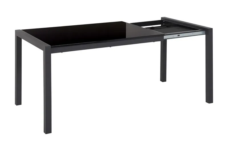 Renton Matbord Förlängningsbart 120-160x80 cm - Svart - Möbler - Bord & matgrupp - Matbord & köksbord
