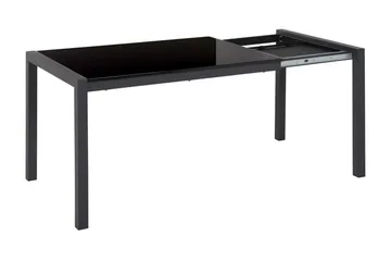 Renton Matbord Förlängningsbart 120-160x80 cm - Svart - Möbler - Bord & matgrupp - Matbord & köksbord