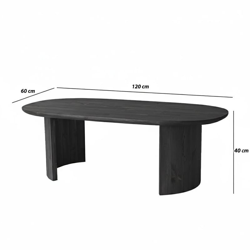 Renvik Soffbord 120x40x60 cm - Antracit - Möbler - Bord & matgrupp - Soffbord