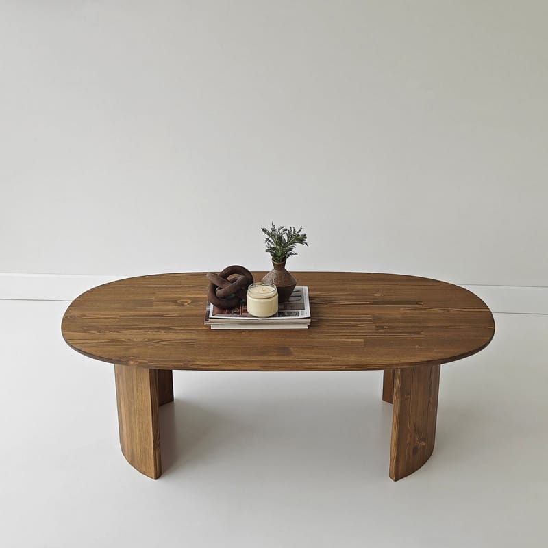 Renvik Soffbord 120x40x60 cm - Valnöt - Möbler - Bord & matgrupp - Soffbord