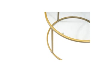 Retzow Soffbord 60 cm - Guld - Möbler - Bord & matgrupp - Soffbord