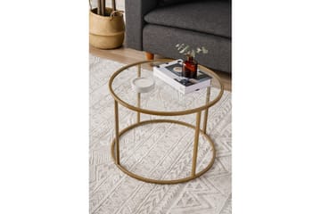 Retzow Soffbord 60 cm - Guld - Möbler - Bord & matgrupp - Soffbord