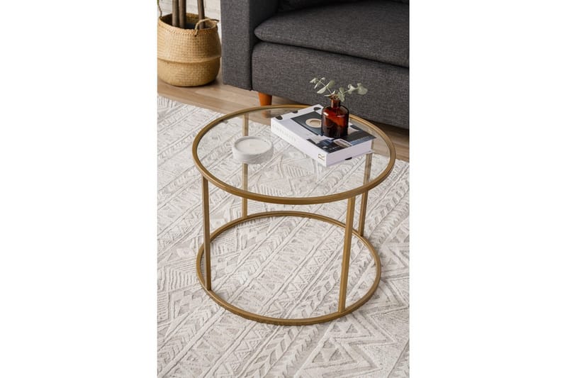 Retzow Soffbord 60 cm - Guld - Möbler - Bord & matgrupp - Soffbord