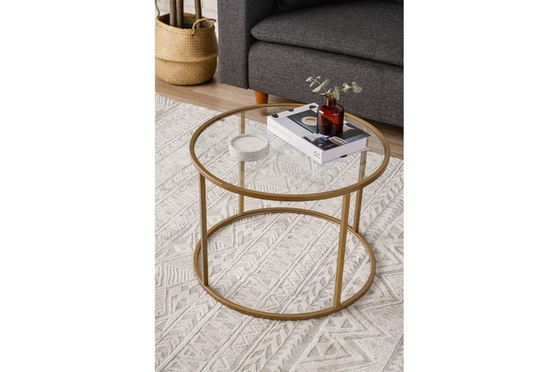 Retzow Soffbord 60 cm - Guld - Möbler - Bord & matgrupp - Soffbord