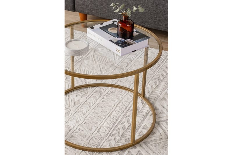 Retzow Soffbord 60 cm - Guld - Möbler - Bord & matgrupp - Soffbord