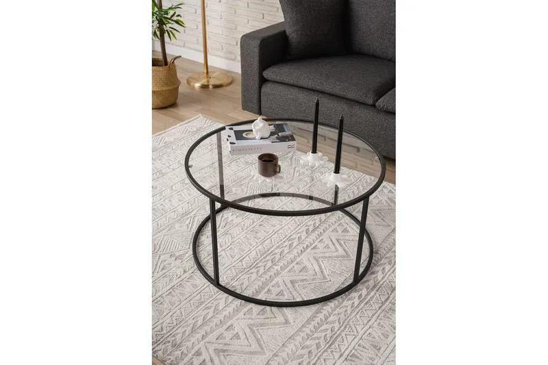 Retzow Soffbord 80 cm - Svart - Möbler - Bord & matgrupp - Soffbord