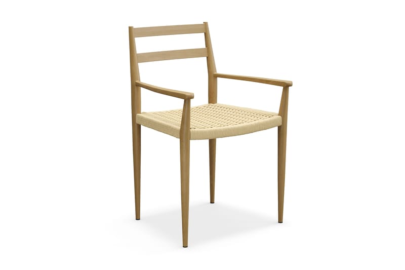 Richeto Matbord 180 cm med 6 st Jamna Karmstolar - Brun - Möbler - Bord & matgrupp - Matgrupp