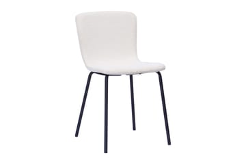 Richeto Matbord 210 cm med 4 Katy Matstolar - Rökt ek / Vit Bouclé - Möbler - Bord & matgrupp - Matgrupp