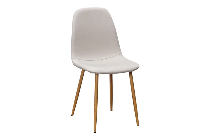 Richeto Matbord 240 cm ek +  8 st Nibe stol beige med ek ben - Ek - Möbler - Bord & matgrupp - Matgrupp