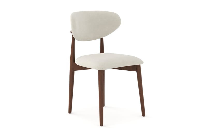Richeto Matgrupp 180 cm Rökt ek med 4 Molly Matstolar - Rökt ek/Beige - Möbler - Bord & matgrupp - Matgrupp