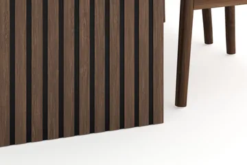 Richeto Matgrupp Rökt Ek 240 cm med 6 Dastoori Matstolar - Rökt ek - Möbler - Bord & matgrupp - Matgrupp