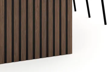 Richeto Matgrupp Rökt Ek 240 cm med 6 Gemmiano Matstolar - Rökt ek - Möbler - Bord & matgrupp - Matgrupp