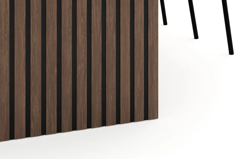 Richeto Matgrupp Rökt Ek 240 cm med 6 Gemmiano Matstolar - Rökt ek - Möbler - Bord & matgrupp - Matgrupp