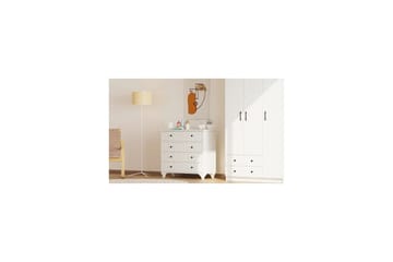 Rihana Sminkbord 90 cm - Matt Vit - Möbler - Bord & matgrupp - Sminkbord & toalettbord