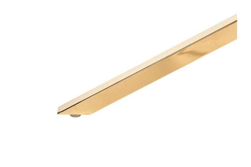 Rimbey Matbord 90x160 cm - Transparent/Guld - Möbler - Bord & matgrupp - Matbord & köksbord