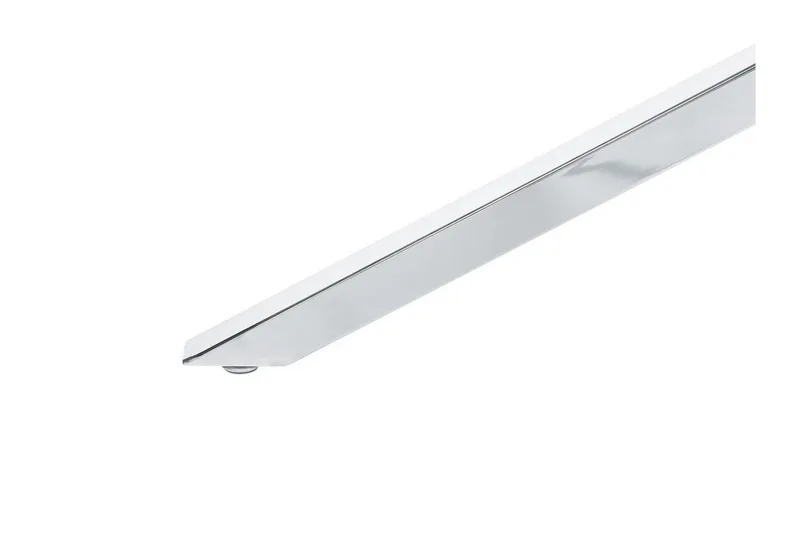 Rimbey Matbord 90x160 cm - transparent/Silver - Möbler - Bord & matgrupp - Matbord & köksbord