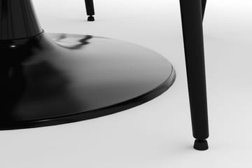 Ringstad Rund Matgrupp 100cm med 4 Alsarp Matstolar - Svart - Möbler - Bord & matgrupp - Matgrupp