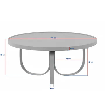 Rirena Soffbord 110 cm - Ek - Möbler - Bord & matgrupp - Soffbord