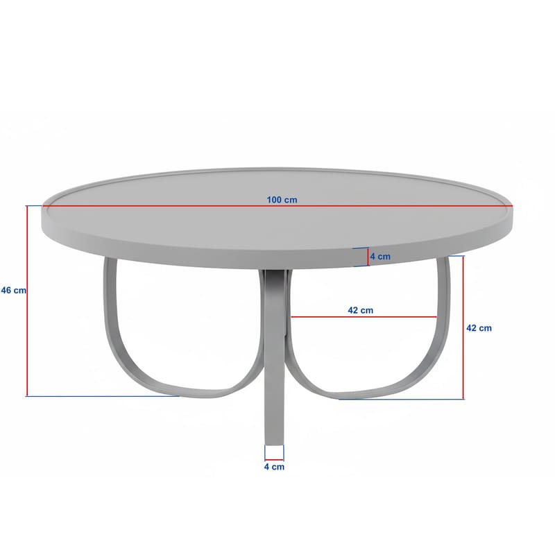 Rirena Soffbord 110 cm - Ek - Möbler - Bord & matgrupp - Soffbord