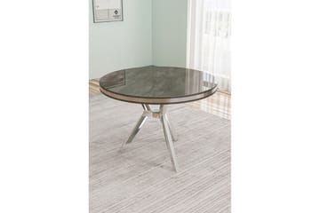 Rivor Matbord 90 cm Rund - Antracit/Krom - Möbler - Bord & matgrupp - Matbord & köksbord