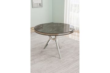 Rivor Matbord 90 cm Rund - Antracit/Krom - Möbler - Bord & matgrupp - Matbord & köksbord