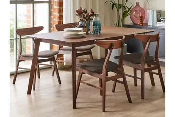 Rosetown Matbord 90x150 cm - Mörkbrun - Möbler - Bord & matgrupp - Matbord & köksbord