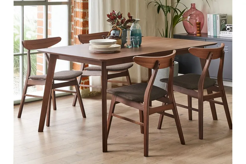 Rosetown Matbord 90x150 cm - Mörkbrun - Möbler - Bord & matgrupp - Matbord & köksbord