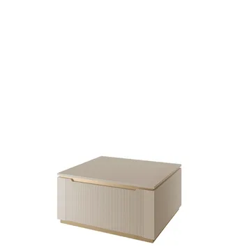 Roven Soffbord 80 cm - beige - Möbler - Bord & matgrupp - Soffbord - Soffbord med förvaring
