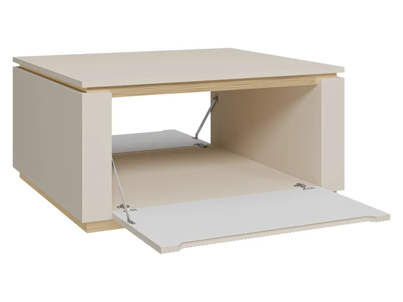 Roven Soffbord 80 cm - beige - Möbler - Bord & matgrupp - Soffbord - Soffbord med förvaring