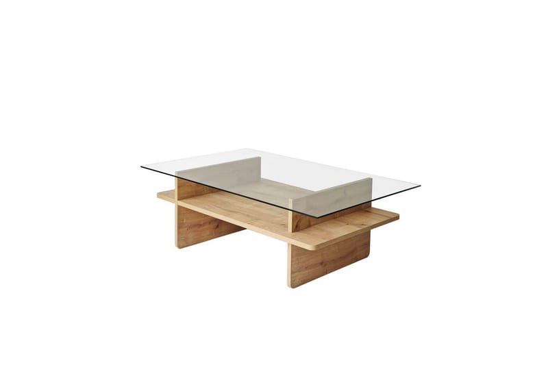 Rubby Soffbord 105 cm - Vit/Mörkgrön - Möbler - Bord & matgrupp - Soffbord