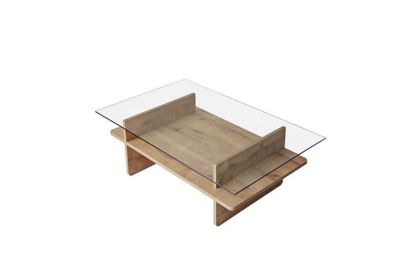 Rubby Soffbord 105 cm - Vit/Mörkgrön - Möbler - Bord & matgrupp - Soffbord