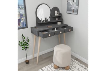 Ruges Sminkbord 74 cm - Antracit - Möbler - Bord & matgrupp - Sminkbord & toalettbord