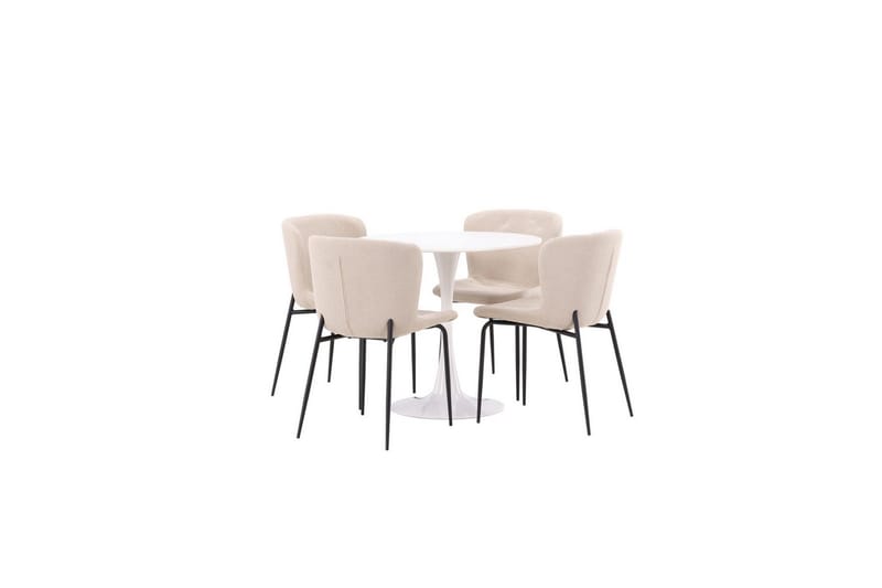 Rund Matgrupp Hamden, Modesto, Beige