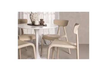 Rund Matgrupp Hamden, Ursholmen - Beige - Möbler - Bord & matgrupp - Matgrupp