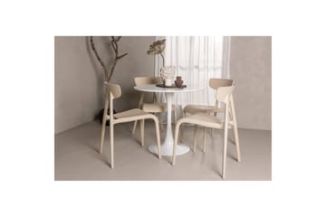 Rund Matgrupp Hamden, Ursholmen - Beige - Möbler - Bord & matgrupp - Matgrupp