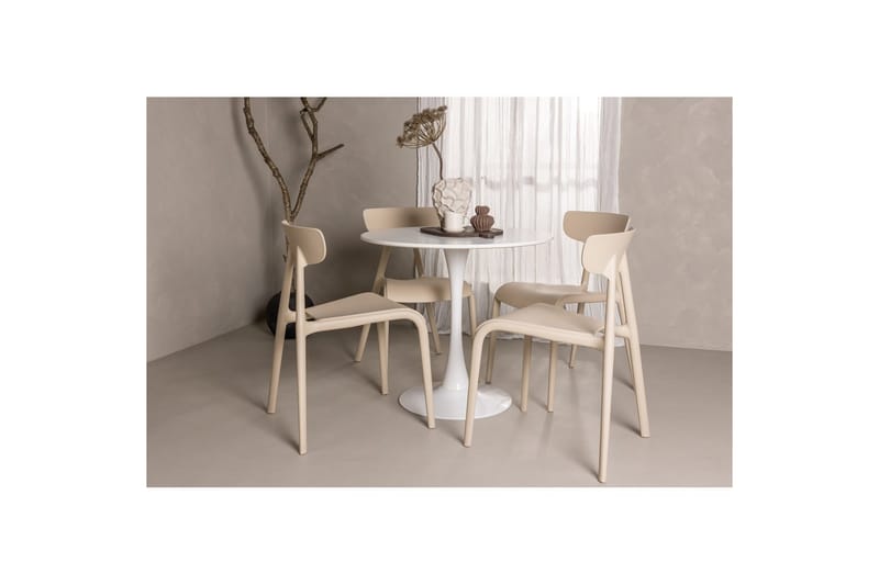Rund Matgrupp Hamden, Ursholmen - Beige - Möbler - Bord & matgrupp - Matgrupp
