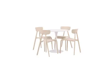 Rund Matgrupp Hamden, Ursholmen - Beige - Möbler - Bord & matgrupp - Matgrupp