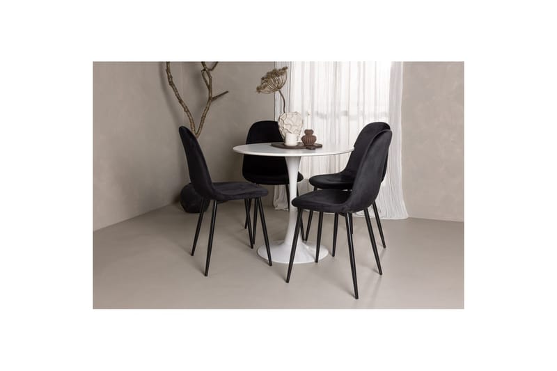 Rund Matgrupp Hamden, Polar - Velvet - Möbler - Bord & matgrupp - Matgrupp