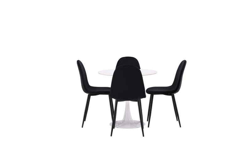 Rund Matgrupp Hamden, Polar - Velvet - Möbler - Bord & matgrupp - Matgrupp