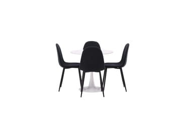 Rund Matgrupp Hamden, Polar - Polyester - Möbler - Bord & matgrupp - Matgrupp