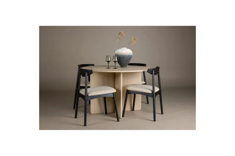 Rund Matgrupp Ven, Tyresö - Beige - Möbler - Bord & matgrupp - Matgrupp