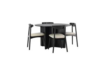 Rund Matgrupp Ven, Tyresö - Svart - Möbler - Bord & matgrupp - Matgrupp