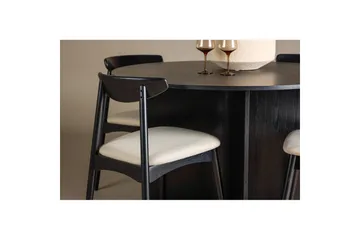 Rund Matgrupp Ven, Tyresö - Svart - Möbler - Bord & matgrupp - Matgrupp