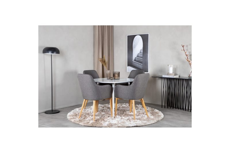 Rund Matgrupp Plaza, Comfort - Möbler - Bord & matgrupp - Matgrupp