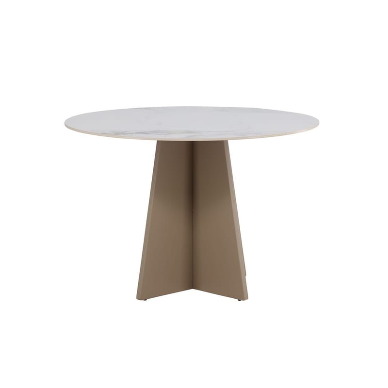 Runt matbord Bootcut - Beige - Möbler - Bord & matgrupp - Matbord & köksbord