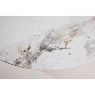 Runt matbord Bootcut - Beige - Möbler - Bord & matgrupp - Matbord & köksbord