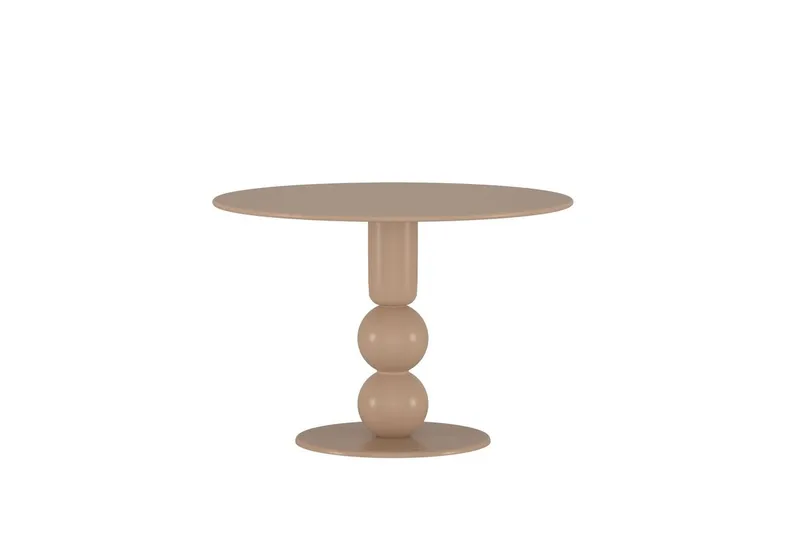 Runt matbord Boule 110 cm - Beige - Möbler - Bord & matgrupp - Matbord & köksbord