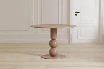 Runt matbord Boule 110 cm - Beige - Möbler - Bord & matgrupp - Matbord & köksbord