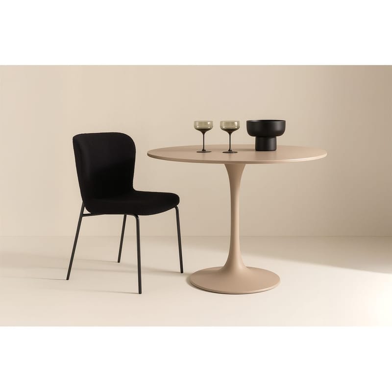 Runt matbord Glade - Beige - Möbler - Bord & matgrupp - Matbord & köksbord