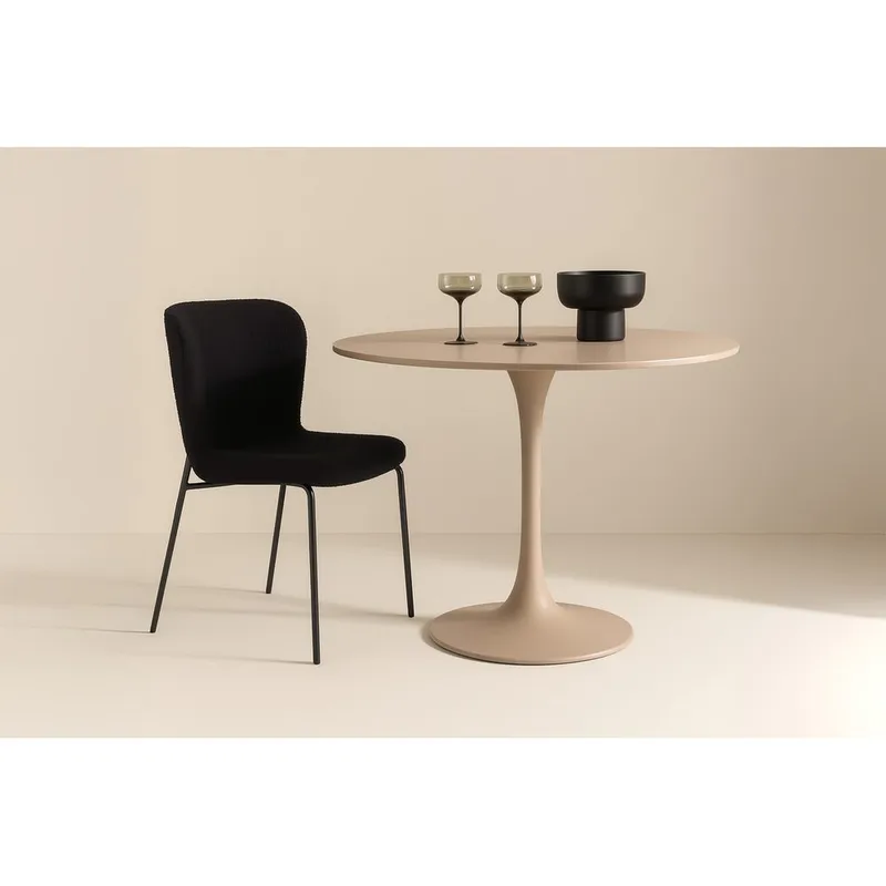 Runt matbord Glade - Beige - Möbler - Bord & matgrupp - Matbord & köksbord